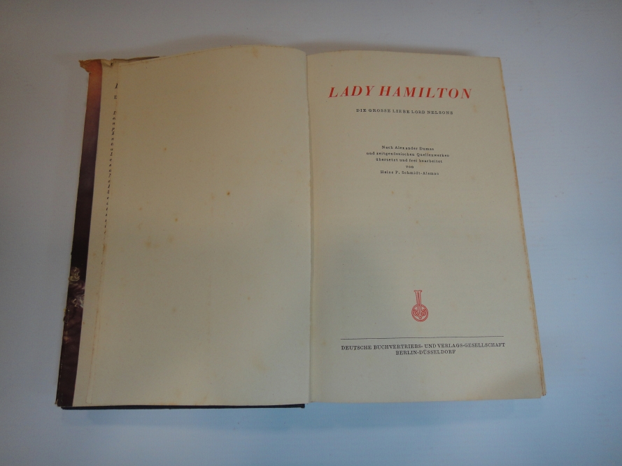 Lady hamilton die grose liebe Lord Nelsons