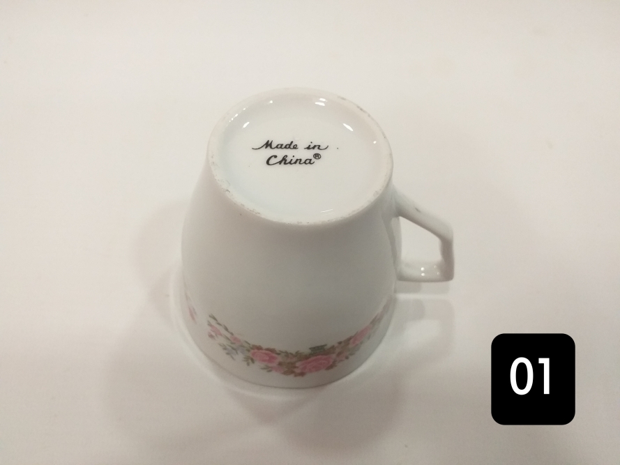 Xícara de chá florais china
