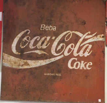 Placa Coca Cola