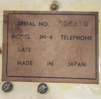 Telefone Antigo Disco Giratório