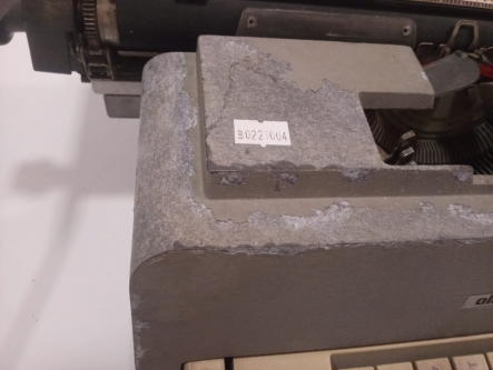 Máquina de escrever Olivetti Linea98