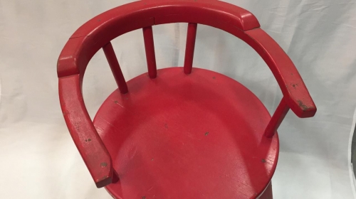 Cadeira vermelha 